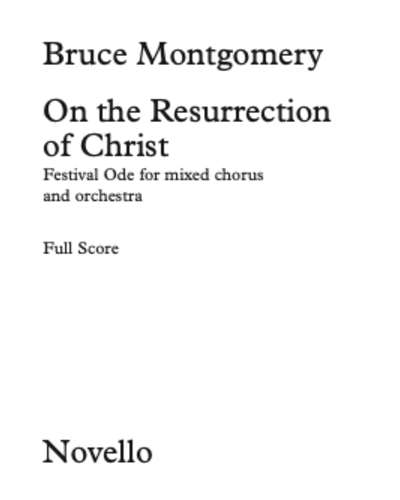 On the Resurrection of Christ — Bruce Montgomery