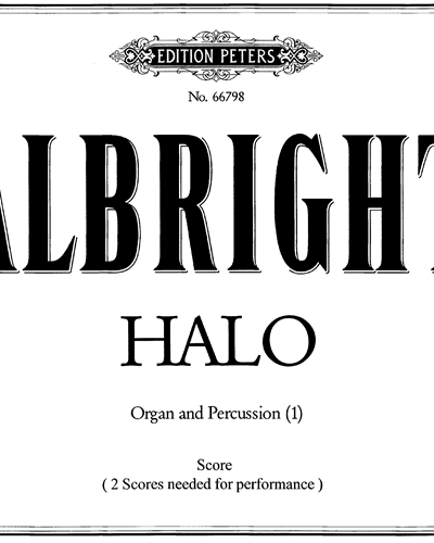 Halo — William Albright