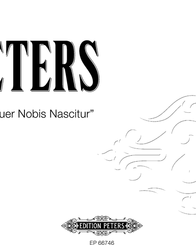 Partita on 'Puer Nobis Nascitur' — Flor Peeters