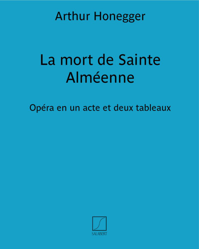 La mort de Sainte Alméenne — 奥涅格