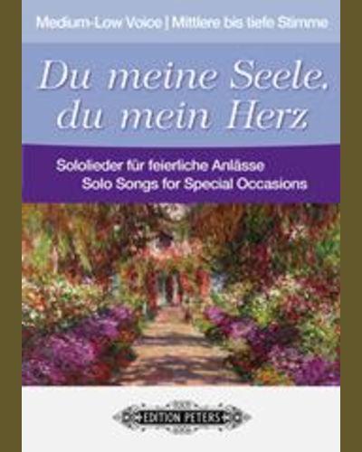 Because (from 'Du meine Seele, du mein Herz, Medium-Low Voice') — Guy d' Hardelot