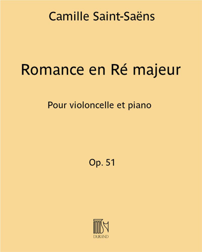 Romance in D major, op. 51 — 圣-桑