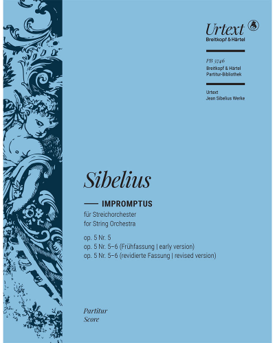 Impromptus, based on Impromptus op. 5 Nos. 5 and 6 — 西贝柳斯