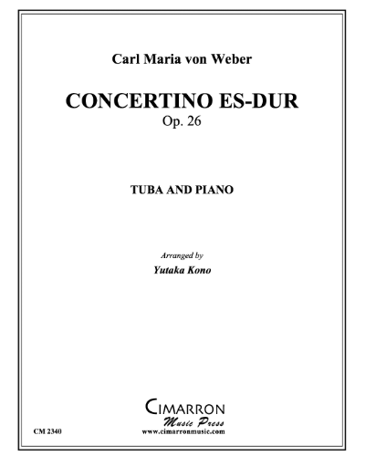 Concertino in Eb major — 韦伯