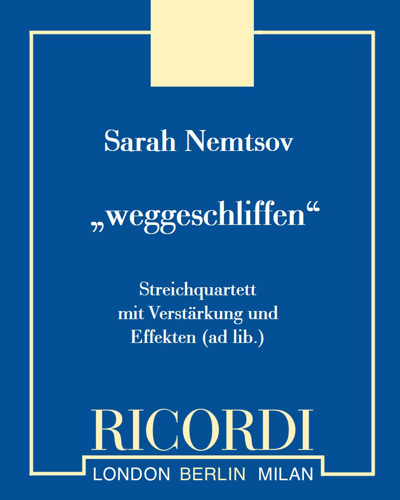 Weggeschliffen — Sarah Nemtsov