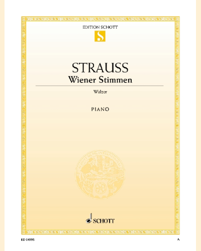 Wiener Stimmen — 约瑟夫·施特劳斯