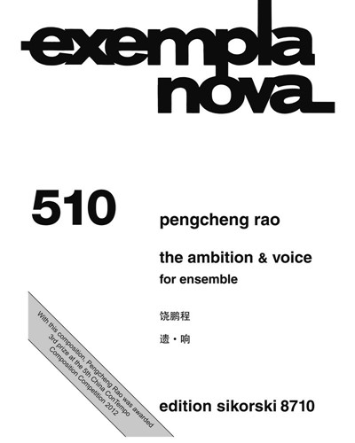 The Ambition & Voice — Pengcheng Rao