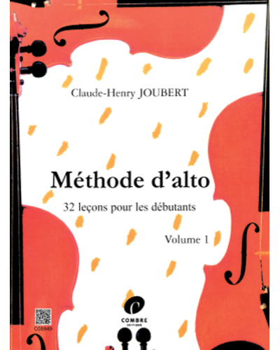 Method for Viola, Vol. 1 - 32 Lessons for Beginners — Claude-Henry Joubert