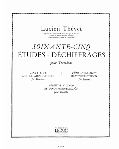 65 Études - Déchiffrages — Lucien Thévet