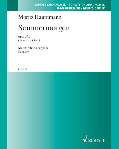 Sommermorgen — Moritz Hauptmann