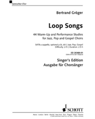 Loop Songs — Bertrand Gröger
