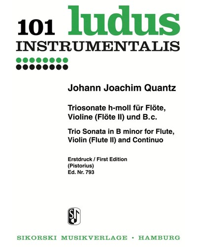 Trio Sonata in B minor — 匡茨
