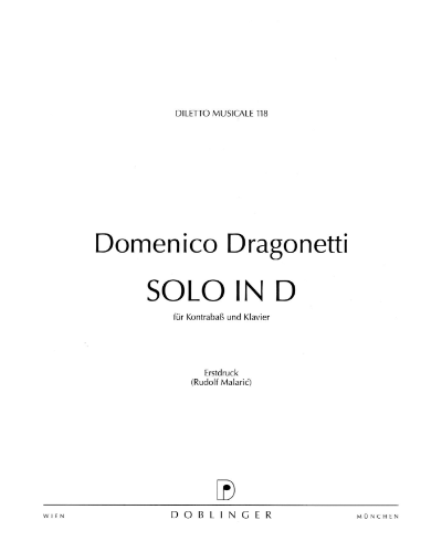 Solo in D major, op. 4/8 — 德拉戈内蒂