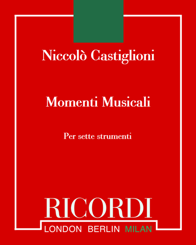 Momenti Musicali — Niccolò Castiglioni