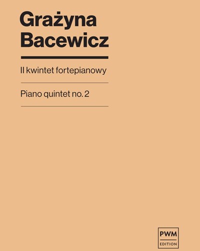 Piano Quintet No. 2 — 巴切维奇