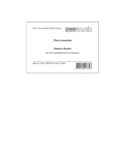 Gassir's Dream — Theo Loevendie