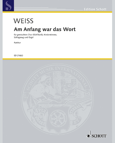 Am Anfang war das Wort — Harald Weiss