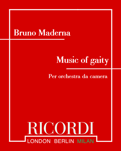 Music of Gaity — 马代尔纳
