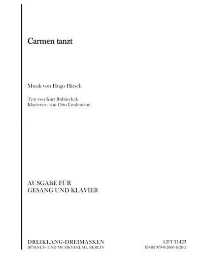 Carmen tanzt — Hugo Hirsch