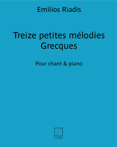 Thirteen Little Greek Melodies — Emilios Riadis