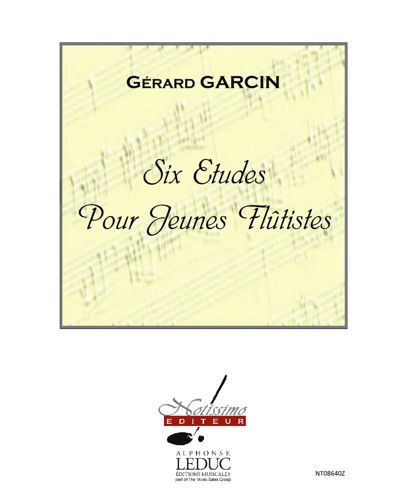 Six Etudes for Young Flautists — Gérard Garcin