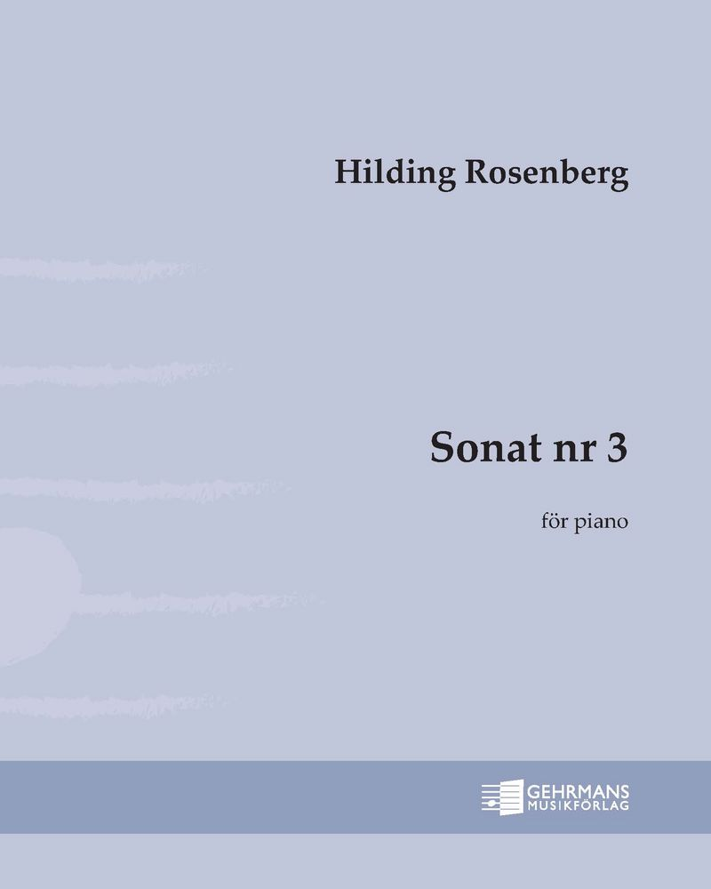 Sonata No. 3 — Hilding Rosenberg
