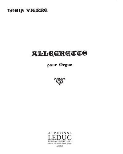 Allegretto for Organ — 维埃纳