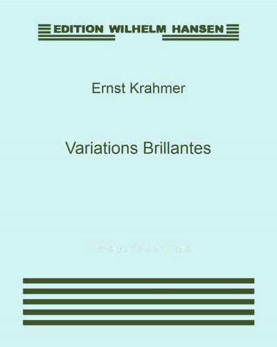 Variations Brillantes, op. 18 — Ernst Krähmer