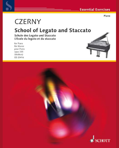School of Legato and Staccato — 车尔尼
