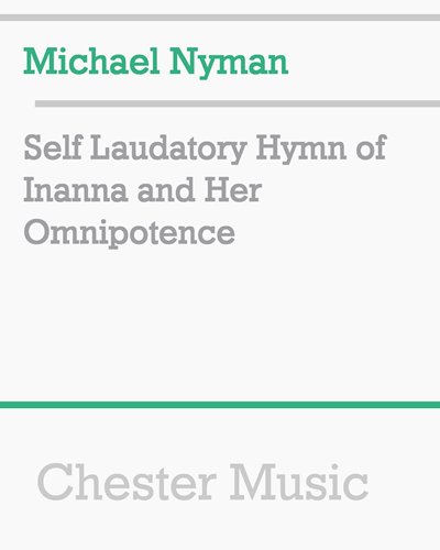 Self Laudatory Hymn of Inanna and Her Omnipotence — 尼曼