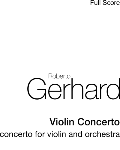 Violin Concerto — 罗伯托·格哈德