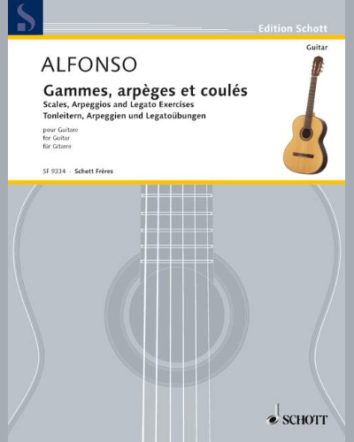 Gammes, arpèges et coulés — Nicolas Alfonso