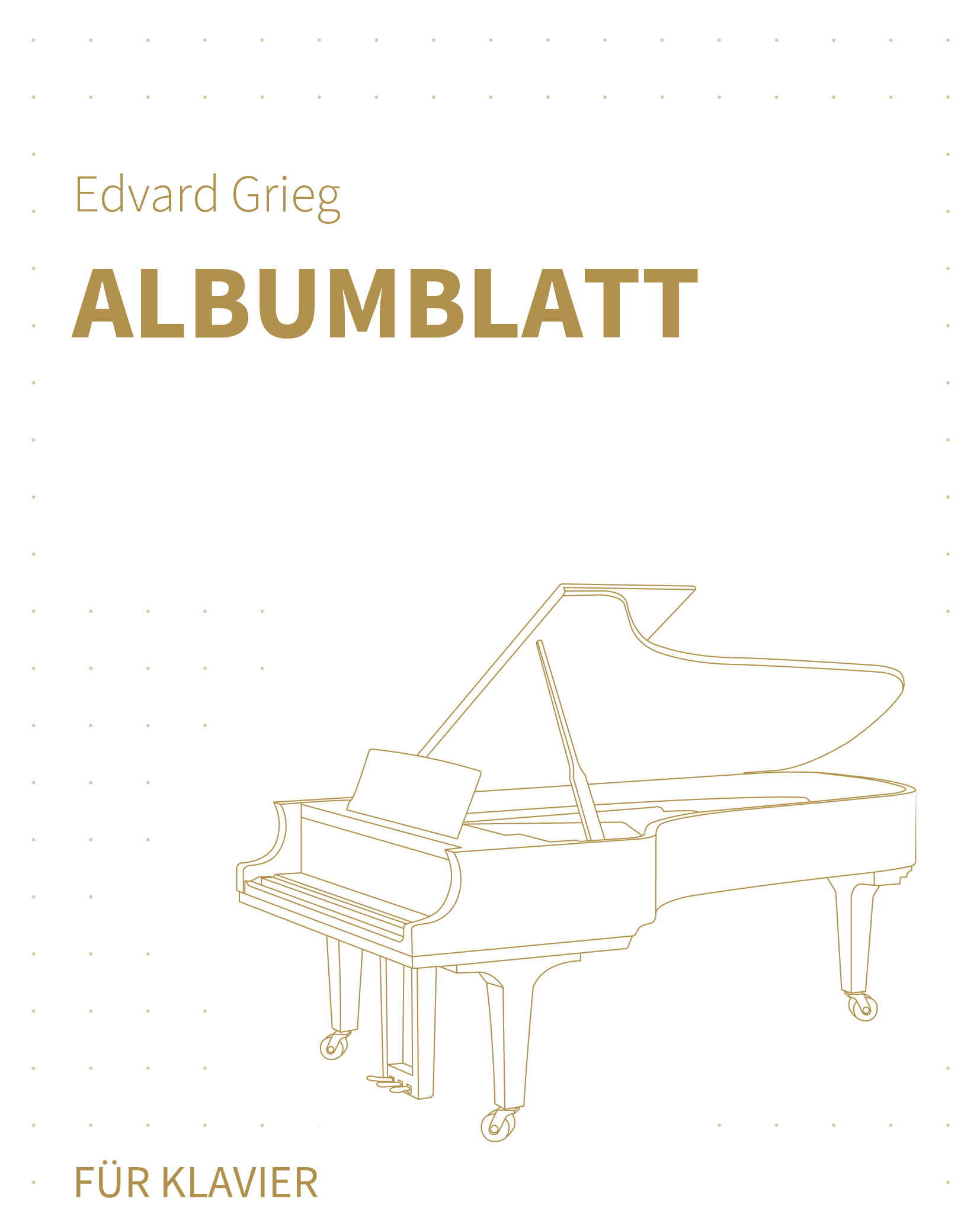 Albumblatt, op. 12 No. 7, EG 109 — 格里格