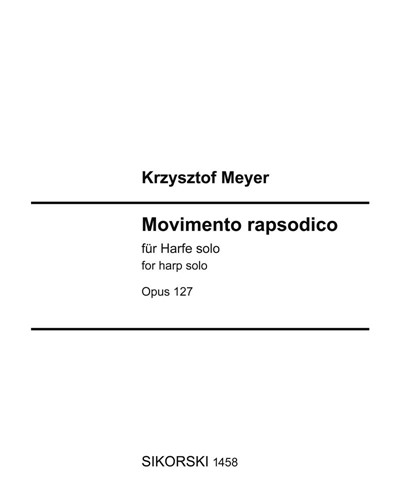 Movimento rapsodico, op. 127 — Krzysztof Meyer