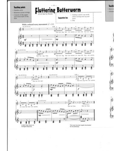 Fluttering Butterworm — Pam Wedgwood