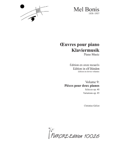 Piano Music, Vol. 9: Pieces for 2 Pianos — Mel Bonis