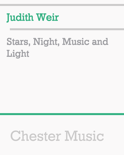 Stars, Night, Music and Light — 朱迪思·韦尔