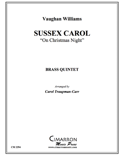Sussex Carol, 'On Christmas Night' — Ralph Vaughan Williams