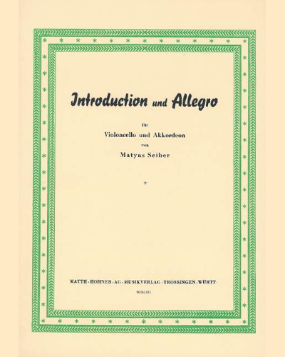 Introduction and Allegro — Mátyás Seiber