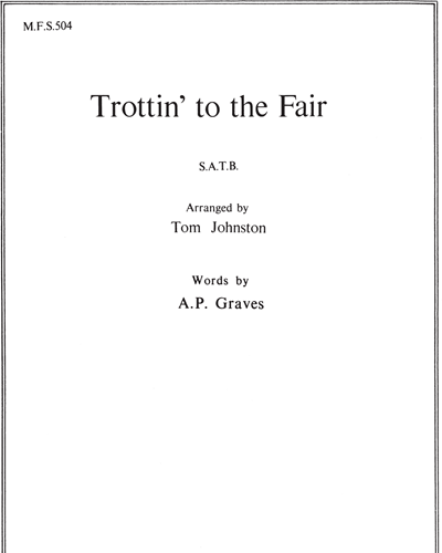 Trotting to the Fair — Tom Johnston