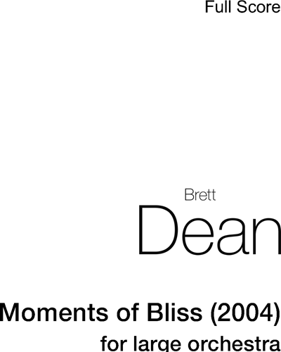 Moments of Bliss — 布雷特·迪恩
