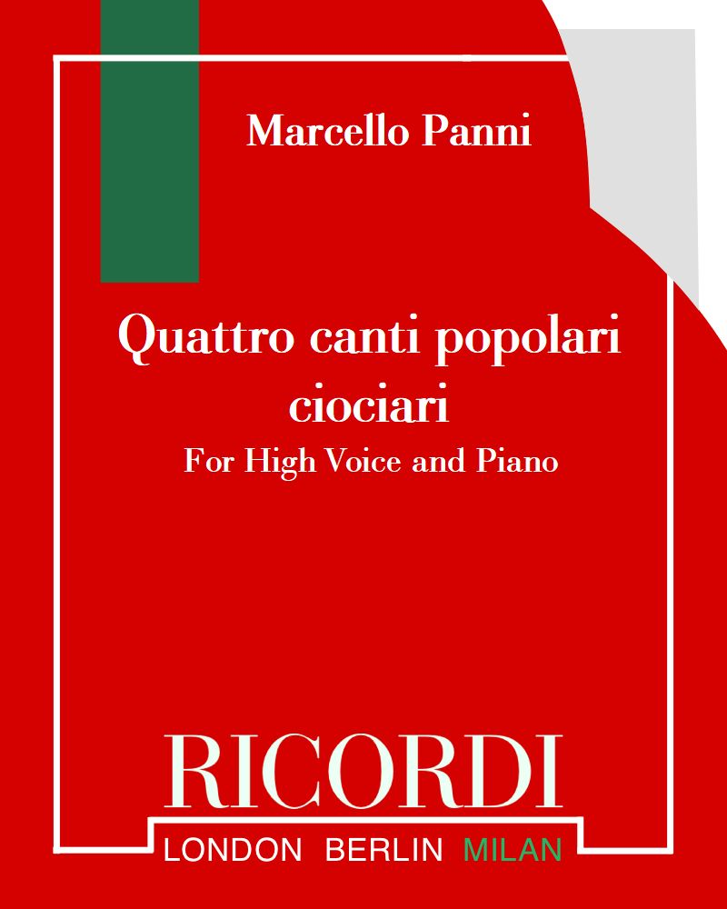 Four Folksongs from Ciociaria — Marcello Panni