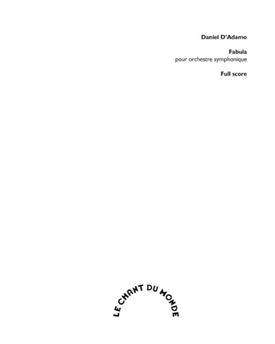 Fabula — Daniel D'Adamo