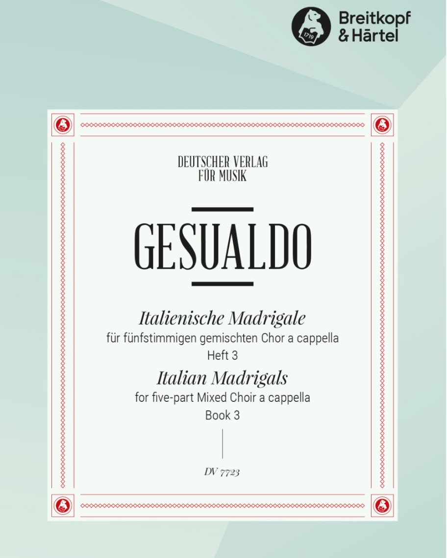 Italienische Madrigale, op. 13, Vol. 3: 'Itene, o miei sospiri' & 'Mentre, mia stella, miri' — 杰苏阿尔多