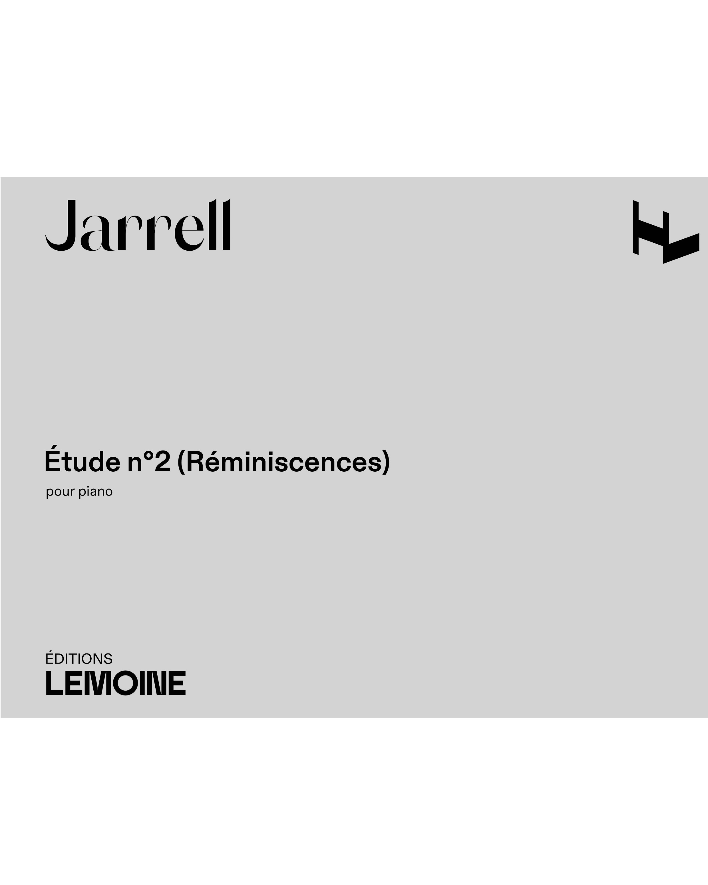 Étude No. 2 'Réminiscences' — Michael Jarrell