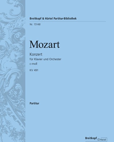 Piano Concerto in C minor, K. 491 — 莫扎特