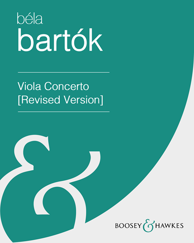 Viola Concerto [Revised Version] — 巴托克