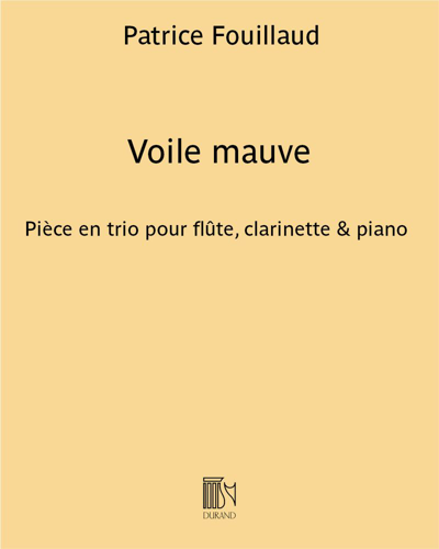 Voile mauve — Patrice Fouillaud