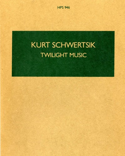 Twilight Music, op. 30 — Kurt Schwertsik