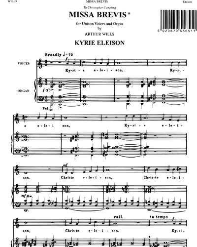 Missa Brevis — Arthur Wills